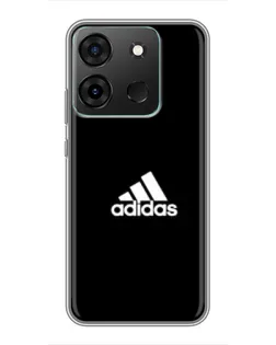 Чехол для Infinix Smart 7 с картинкой «Adidas Red Style»