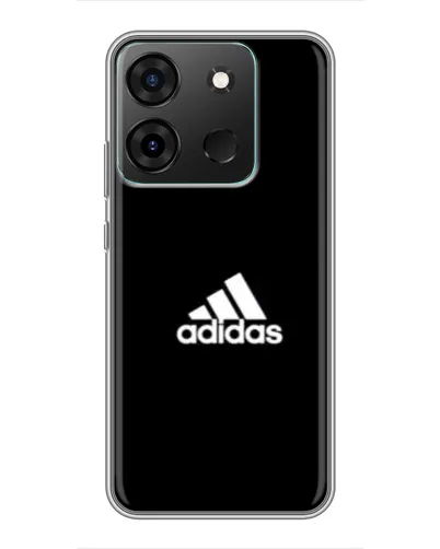 Чехол для Infinix Smart 7 с картинкой «Adidas Red Style»