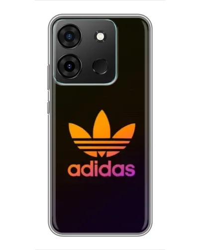 Чехол для Infinix Smart 7 с картинкой «Градиент Adidas»