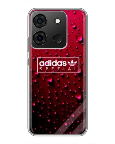 Чехол для Infinix Smart 7 с картинкой «Adidas Gold Marble»