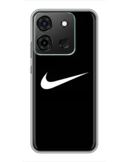 Чехол для Infinix Smart 7 с картинкой «Минималистический Найк»