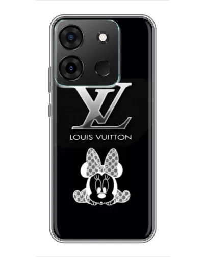Чохол для Infinix Smart 7 з картинкою «LV та Мінні Маус»