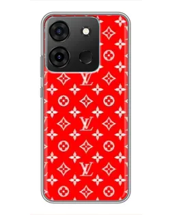 Чохол для Infinix Smart 7 з картинкою «Яскравий паттерн LV»