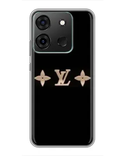 Чохол для Infinix Smart 7 з картинкою «Louis Vuitton — мінімалізм»