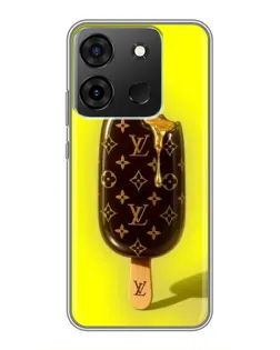Чохол для Infinix Smart 7 з картинкою «Морозиво від LV»