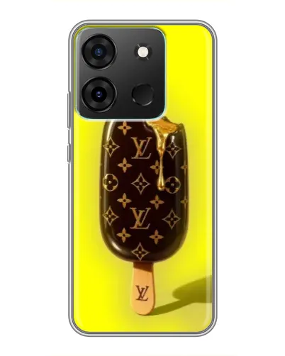 Чохол для Infinix Smart 7 з картинкою «Морозиво від LV»