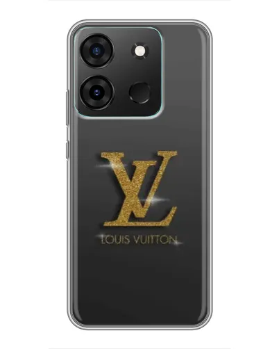 Чохол для Infinix Smart 7 з картинкою «Градієнт Louis Vuitton»