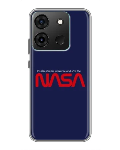 Чехол для Infinix Smart 7 с картинкой «NASA — глубокий космос»