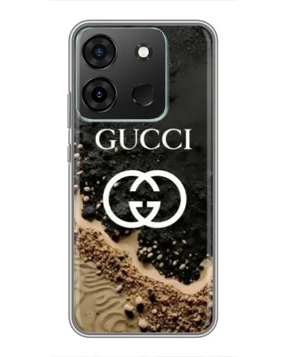 Чехол для Infinix Smart 7 с картинкой «Gucci — песчаные дюны»