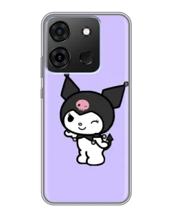 Чохол для Infinix Smart 7 з картинкою «Класична Kuromi»