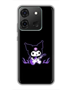 Чохол для Infinix Smart 7 з картинкою «Електрична Kuromi»
