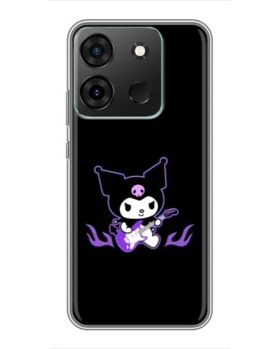 Чехол для Infinix Smart 7 с картинкой «Электрическая Kuromi» Чехол для Infinix Smart 7 с картинкой «Электрическая Kuromi»