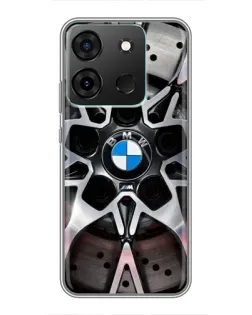 Чохол для Infinix Smart 7 з картинкою «BMW — деталь диска» Чохол для Infinix Smart 7 з картинкою «BMW — деталь диска»