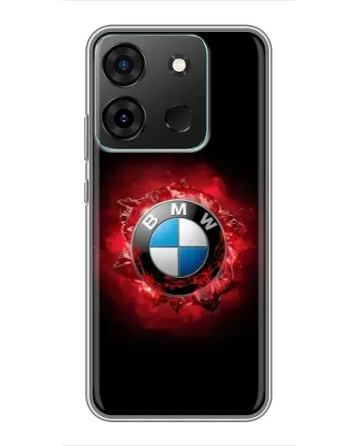 Чохол для Infinix Smart 7 з картинкою «Логотип BMW — спалах»