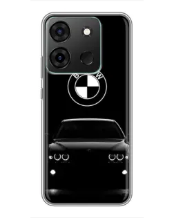 Чохол для Infinix Smart 7 з картинкою «BMW — погляд з темряви»