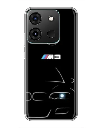 Чохол для Infinix Smart 7 з картинкою «Мінімалістичний принт BMW M3»