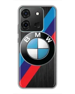 Чохол для Infinix Smart 7 з картинкою «BMW M-stripes стиль»