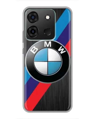 Чохол для Infinix Smart 7 з картинкою «BMW M-stripes стиль»
