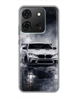 Чохол для Infinix Smart 7 з картинкою «BMW крізь туман»