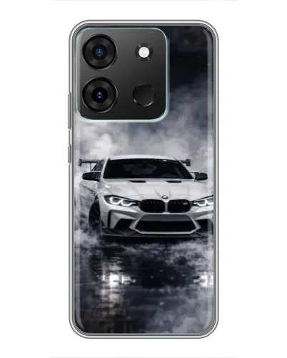 Чохол для Infinix Smart 7 з картинкою «BMW крізь туман»