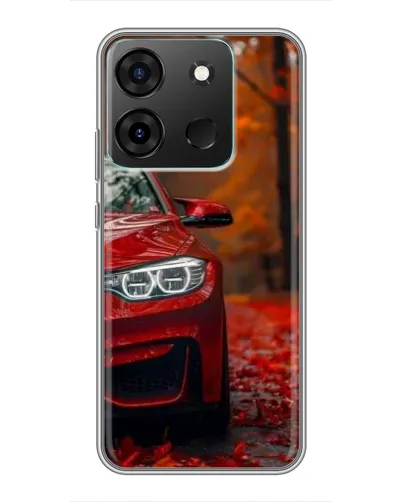 Чохол для Infinix Smart 7 з картинкою «Осіння BMW M4»