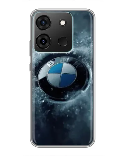 Чехол для Infinix Smart 7 с картинкой «Логотип BMW — лед» Чехол для Infinix Smart 7 с картинкой «Логотип BMW — лед»