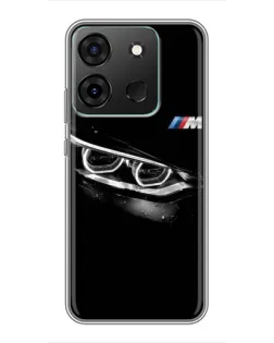 Чохол для Infinix Smart 7 з картинкою «BMW — погляд тигра»