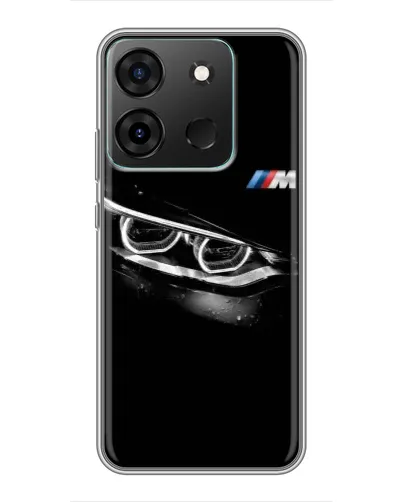 Чехол для Infinix Smart 7 с картинкой «BMW — взгляд тигра» Чехол для Infinix Smart 7 с картинкой «BMW — взгляд тигра»
