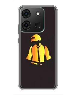 Чехол для Infinix Smart 7 с картинкой «Winner Winner — PUBG»