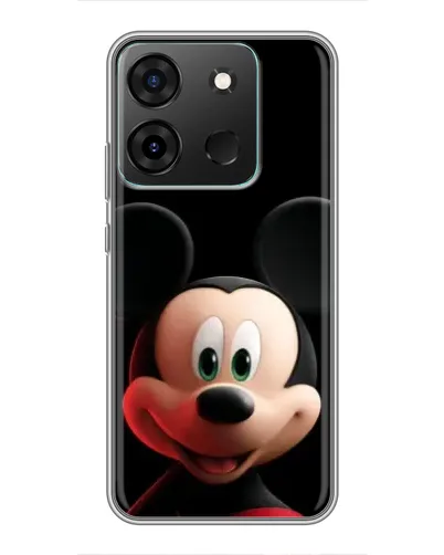 Чохол для Infinix Smart 7 з картинкою «Усміхнений Міккі Маус»