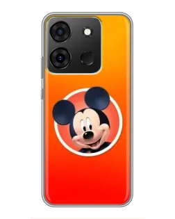 Чохол для Infinix Smart 7 з картинкою «Mickey в колі»