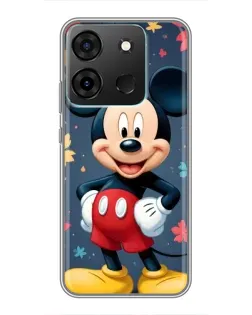 Чохол для Infinix Smart 7 з картинкою «Осінній Mickey Mouse»