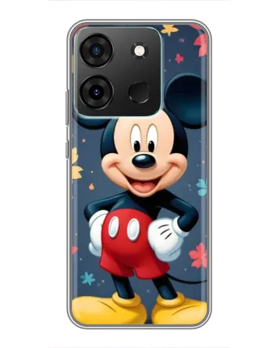 Чохол для Infinix Smart 7 з картинкою «Осінній Mickey Mouse»