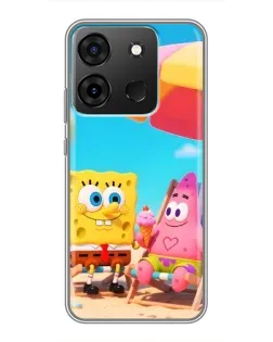 Чехол для Infinix Smart 7 с картинкой «Отдых на пляже» Чехол для Infinix Smart 7 с картинкой «Отдых на пляже»