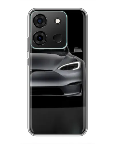 Чохол для Infinix Smart 7 з картинкою «Tesla Model S Look»