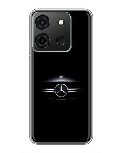 Чехол для Infinix Smart 7 с картинкой «Mercedes — абстрактные линии» Чехол для Infinix Smart 7 с картинкой «Mercedes — абстрактные линии»
