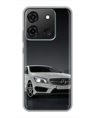 Чехол для Infinix Smart 7 с картинкой «Mercedes AMG GT Silver» Чехол для Infinix Smart 7 с картинкой «Mercedes AMG GT Silver»