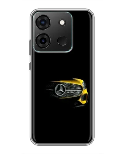 Чехол для Infinix Smart 7 с картинкой «Mercedes — ретро стиль» Чехол для Infinix Smart 7 с картинкой «Mercedes — ретро стиль»