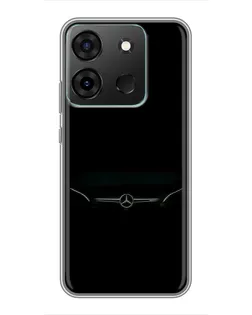 Чехол для Infinix Smart 7 с картинкой «Mercedes Stealth Look»