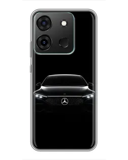 Чехол для Infinix Smart 7 с картинкой «Mercedes Vision — концепт»