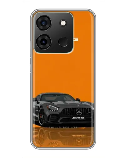 Чехол для Infinix Smart 7 с картинкой «Оранжевый Mercedes AMG» Чехол для Infinix Smart 7 с картинкой «Оранжевый Mercedes AMG»