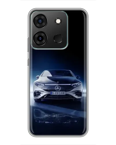 Чехол для Infinix Smart 7 с картинкой «Ночной Mercedes EQ» Чехол для Infinix Smart 7 с картинкой «Ночной Mercedes EQ»
