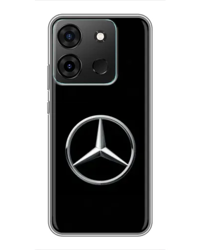 Чехол для Infinix Smart 7 с картинкой «Mercedes классический лого» Чехол для Infinix Smart 7 с картинкой «Mercedes классический лого»