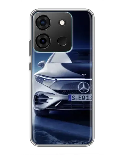 Чехол для Infinix Smart 7 с картинкой «Mercedes EQ — будущее» Чехол для Infinix Smart 7 с картинкой «Mercedes EQ — будущее»