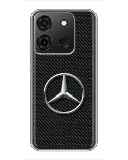 Чехол для Infinix Smart 7 с картинкой «Карбоновый Mercedes стиль» Чехол для Infinix Smart 7 с картинкой «Карбоновый Mercedes стиль»