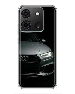 Чохол для Infinix Smart 7 з картинкою «Audi — деталізація кузова»
