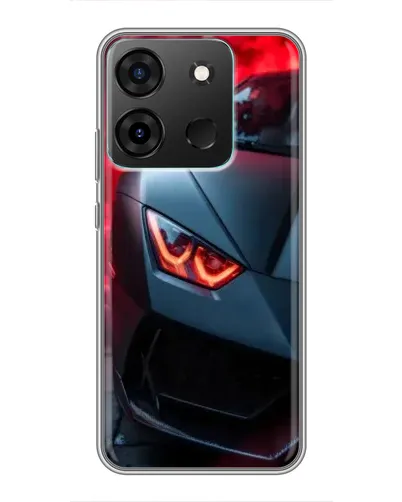 Чохол для Infinix Smart 7 з картинкою «Lamborghini червоне сяйво» Чохол для Infinix Smart 7 з картинкою «Lamborghini червоне сяйво»