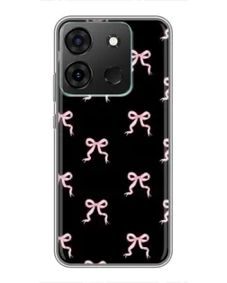 Чохол для Infinix Smart 7 з картинкою «Бант-квітка»