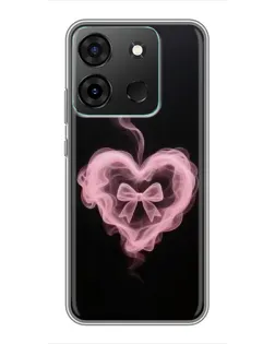 Чохол для Infinix Smart 7 з картинкою «Димчасте серце»