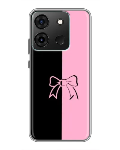 Чохол для Infinix Smart 7 з картинкою «Половинки банту»